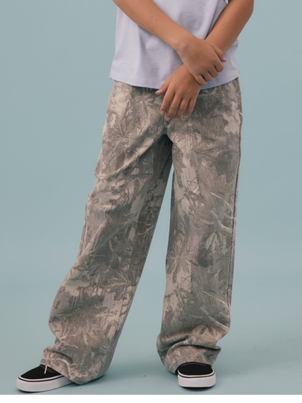 RSQ Boys Baggy Print 5 Pocket Jeans